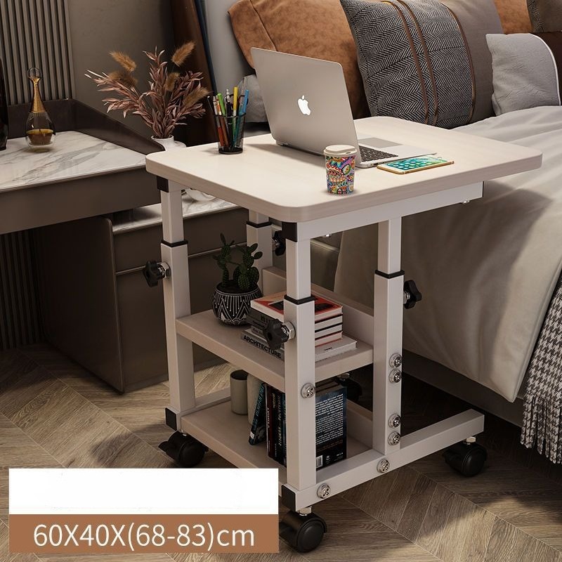 Movable Small Table, Bedside T - огляд і ціна Desk Setup Minimalist