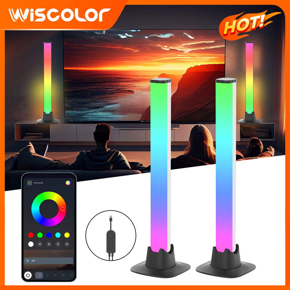 TV Backlight Tuya WIFI RGB LED - огляд і ціна Desk Setup With Tv