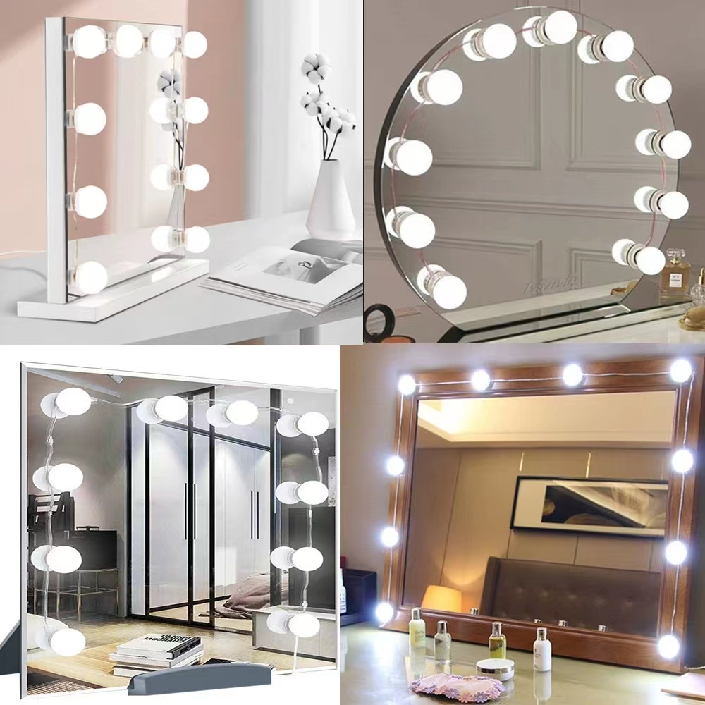 LED Light Paste Mirror Makeup  - огляд і ціна Desk Setup Lamp