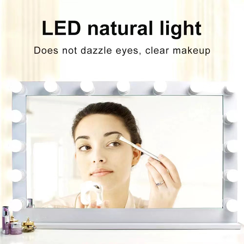 LED Light Paste Mirror Makeup  - огляд і ціна Desk Setup Lamp